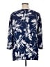 Escada 100% Silk Blue Blouse Size EU 46 / US 16 - photo 2