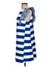 Unbranded Stripes Blue Casual Dress Size M - photo 5