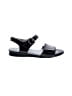 David Tate 100% Leather Black Sandals Size 10 1/2 (X-wide) - photo 1