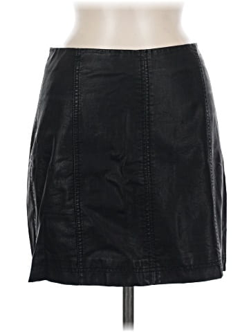 Free People Faux Leather Skirt (view 1)