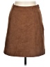 Babaton Solid Brown Casual Skirt Size 10 - photo 1