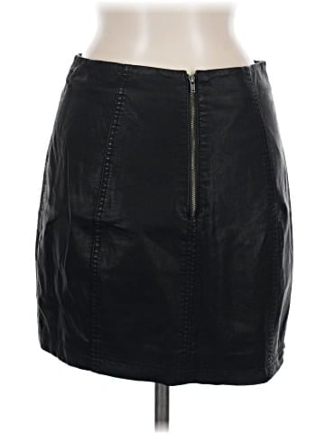 Free People Faux Leather Skirt (view 2)