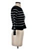 Caslon 100% Cashmere Stripes Black Cashmere Pullover Sweater Size S - photo 4