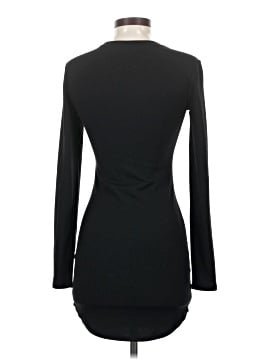 dark blue dress long sleeve Yasmine Ruched Long Sleeve Maxi Dress
