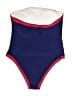 Unbranded Color Block Blue One Piece Swimsuit Size M - photo 2