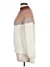 Maurices Color Block Ivory Turtleneck Sweater Size L - photo 5