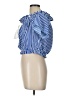 Shein 100% Polyester Blue Short Sleeve Blouse Size 12 - photo 5