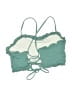 Shein Green Swimsuit Top Size M - photo 2