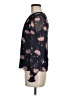 Warehouse 100% Polyester Black Long Sleeve Blouse Size 8 - photo 5