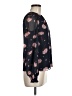Warehouse 100% Polyester Black Long Sleeve Blouse Size 8 - photo 4