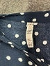 Zara TRF Polka Dots Blue 3/4 Sleeve Blouse Size S - photo 7