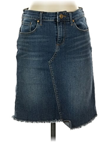 Vintage America Blues Denim Skirt (view 1)
