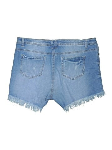 FASHION TO FIGURE Denim Shorts (view 2)