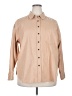 Universal Thread 100% Cotton Solid Tan Long Sleeve Button-Down Shirt Size XXL - photo 1