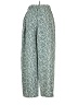 Unbranded 100% Polyester Polka Dots Teal Casual Pants Size M - photo 2