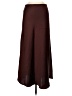 Unbranded Solid Burgundy Brown Formal Skirt Size M - photo 1