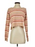 L Space 100% Polyester Stripes Tan Pullover Sweater Size XS - photo 1