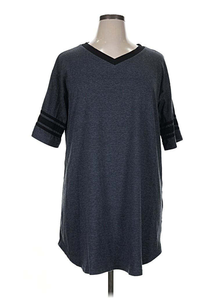 Pre-owned Ekouaer Casual Dress In Gray