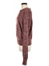 Free People Tweed Burgundy Pullover Sweater Size M - photo 5
