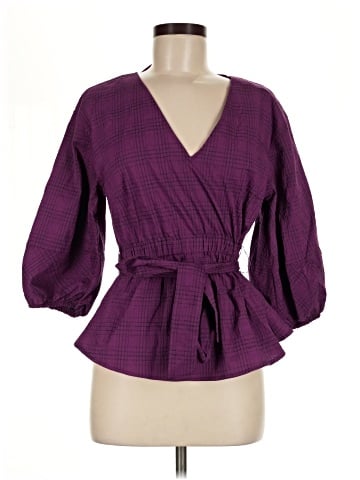 Aligne 3/4 Sleeve Blouse (view 1)