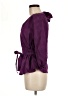 Aligne Purple 3/4 Sleeve Blouse Size UK 10 / US 6 - photo 5