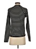Kona Sol Stripes Black Long Sleeve Top Size S - photo 2
