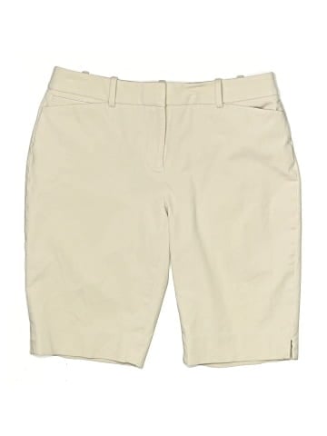 White House Black Market Khaki Shorts (view 1)