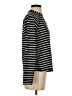 Kona Sol Stripes Black Long Sleeve Top Size S - photo 4