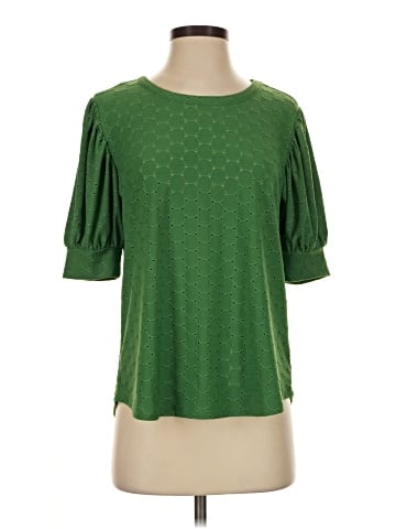 Kim & Cami Short Sleeve Blouse (view 1)