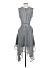 Bar III 100% Polyester Gray Sleeveless Top Size S - photo 2