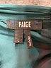 Paige 100% Polyester Teal Long Sleeve Blouse Size L - photo 7