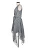 Bar III 100% Polyester Gray Sleeveless Top Size S - photo 5