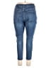 Express Solid Blue Jeans Size 18r - photo 2
