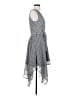 Bar III 100% Polyester Gray Sleeveless Top Size S - photo 4