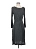 Gilli Solid Gray Casual Dress Size S - photo 1
