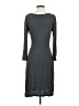 Gilli Solid Gray Casual Dress Size S - photo 2