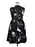 Unbranded Floral Black Casual Dress Size XXL - photo 2