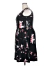 Unbranded Floral Black Casual Dress Size XXL - photo 5
