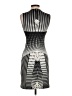 Clover Canyon Graphic Gray Cocktail Dress Size S - photo 2