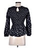 Marine Layer Black Long Sleeve Blouse Size M - photo 2