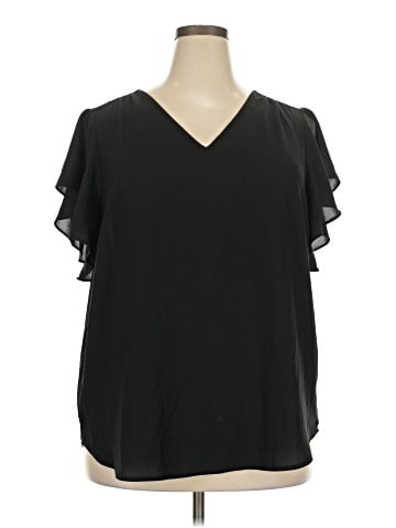 Ann Taylor LOFT Short Sleeve Blouse (view 1)