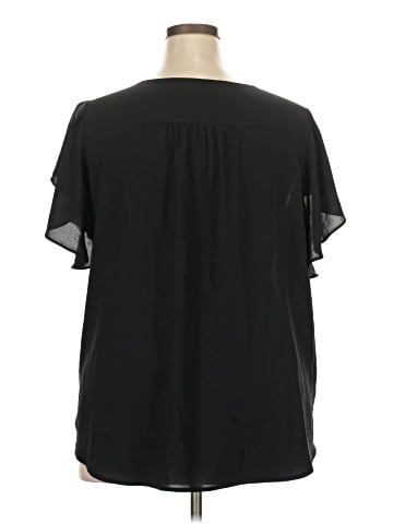 Ann Taylor LOFT Short Sleeve Blouse (view 2)
