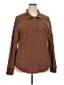Unbranded Brown Long Sleeve Blouse Size XXL - photo 1