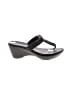 Athena Alexander Black Wedges Size 7 - photo 1