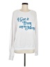 Wildfox White Long Sleeve T-Shirt Size Med (2 or M) - photo 1