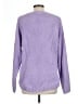 Zesica 100% Acrylic Houndstooth Purple Pullover Sweater Size L - photo 2