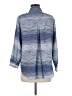 L'Agence 100% Silk Blue 3/4 Sleeve Silk Top Size 6 - photo 2