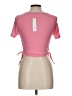 Timing Pink Short Sleeve Top Size L - photo 2