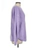 Zesica 100% Acrylic Houndstooth Purple Pullover Sweater Size L - photo 4