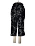 Assorted Brands 100% Polyester Print Black Casual Pants Size L - photo 2